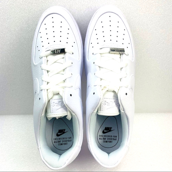 NIKE Air Force 1 Sage Low AR5339-100 White Sneaker Shoes - Women's 11.5 - Picture 5 of 11